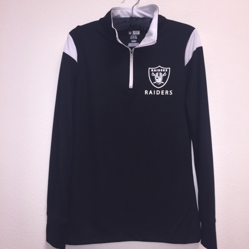 🔻Raiders Ladies 1/4 Zip Long Sleeve